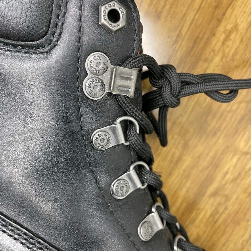 Harley-Davidson Black Leather Men's Boots - Picture 7 of 7